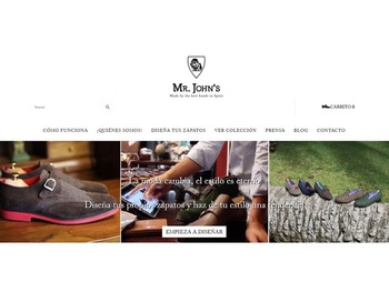 Mr. Johns - Diseña tus zapatos