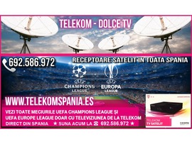 Abonament Contract Aparate Telekom Tv - Dolce Tv Spania