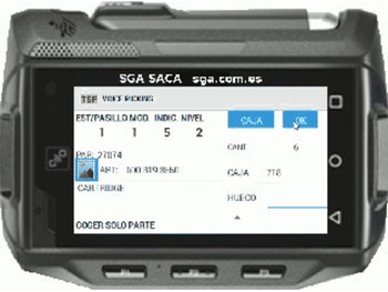 Software de sistema de gestión de almacenes SGA SACA