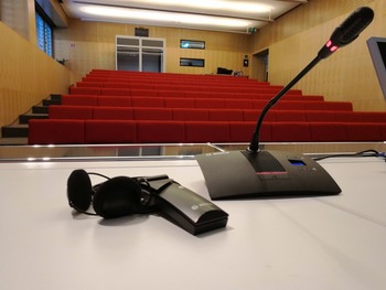 Audiovisuales para conferencia