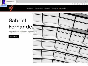 GABRIEL FERNANDEZ PEÑA - ARQUITECTO