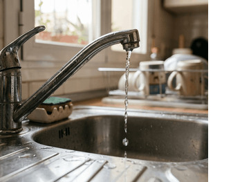 presión está en la instalación o en la red